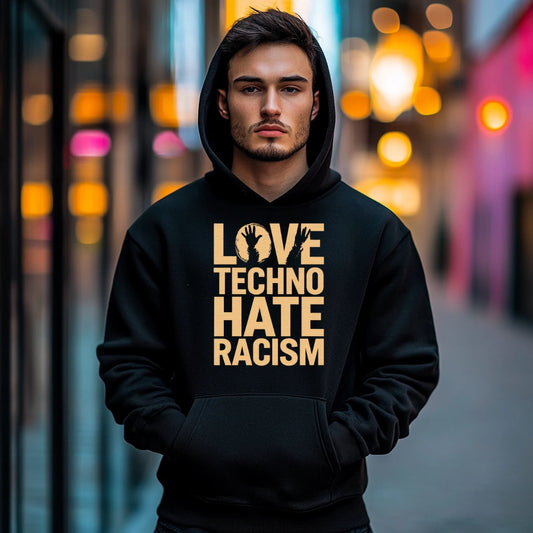 Love Techno Classic Hoodie