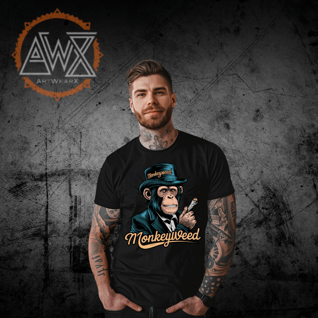 MonkeyWeed CoCo Premium Organic Shirt - ArtWearX Wear Passion