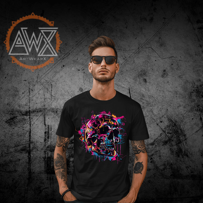 Skull Pop Premium Organic Shirt - ArtWearX Wear Passion