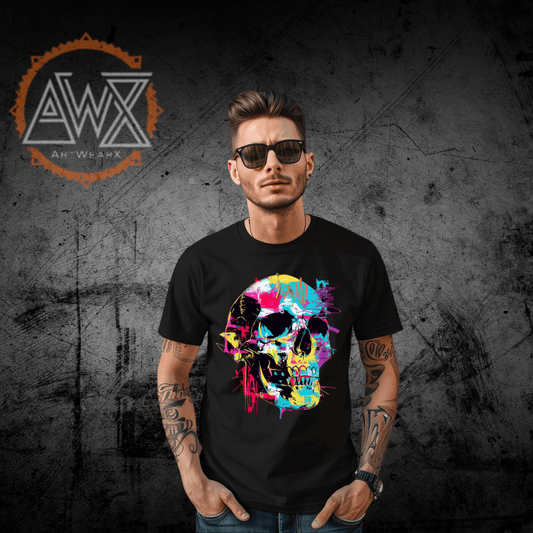 Skull Wac Premium Organic Shirt - ArtWearX Wear Passion