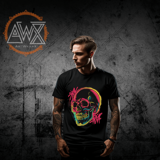 Skull Tastic Premium Organic Shirt - ArtWearX Wear Passion