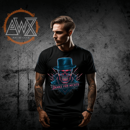 Skull Carl Premium Organic Shirt - ArtWearX Wear Passion