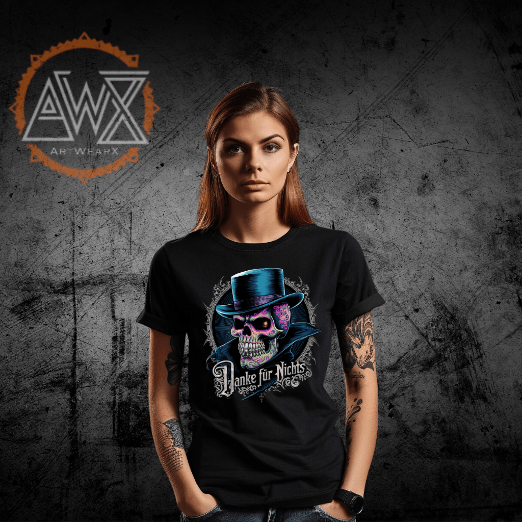 Skull Bob Premium Organic Shirt - ArtWearX Wear Passion