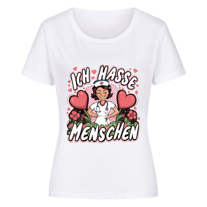 Nurse Helga Premium Organic Shirt Women - ArtWearX Wear Passion